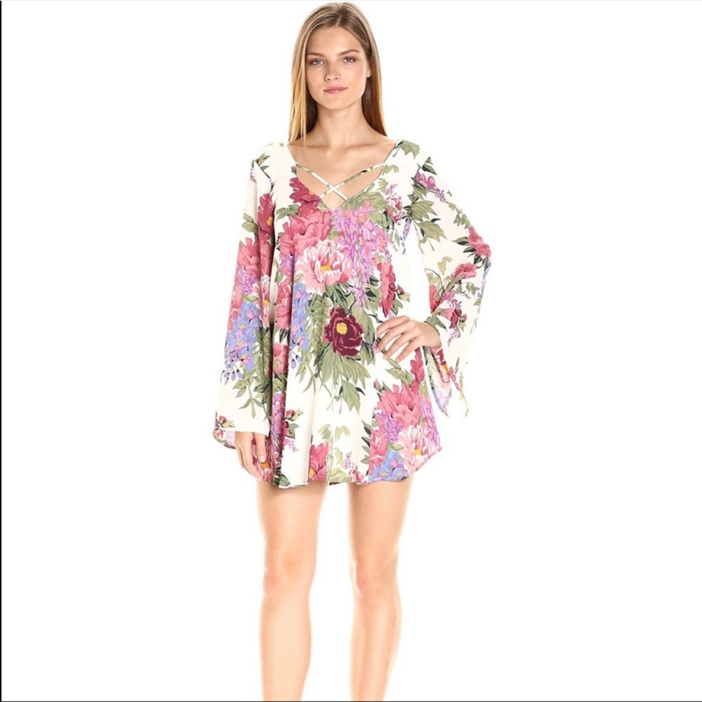 Show Me Your Mumu Joni Bell Sleeve Dress